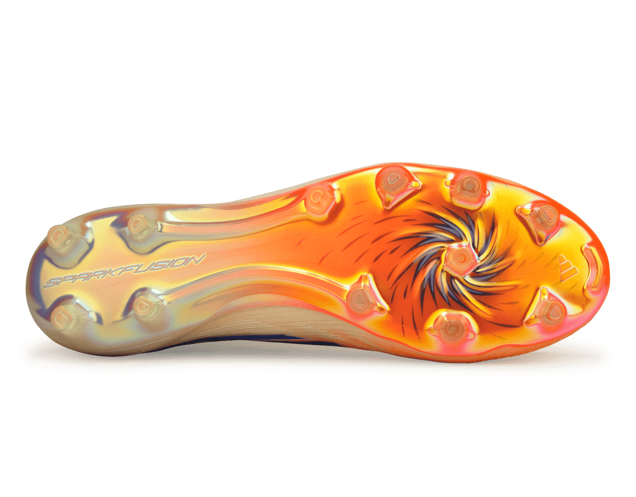 adidas Women's F50 Sparkfusion Elite Mid FG/AG Lucid Blue/Orange