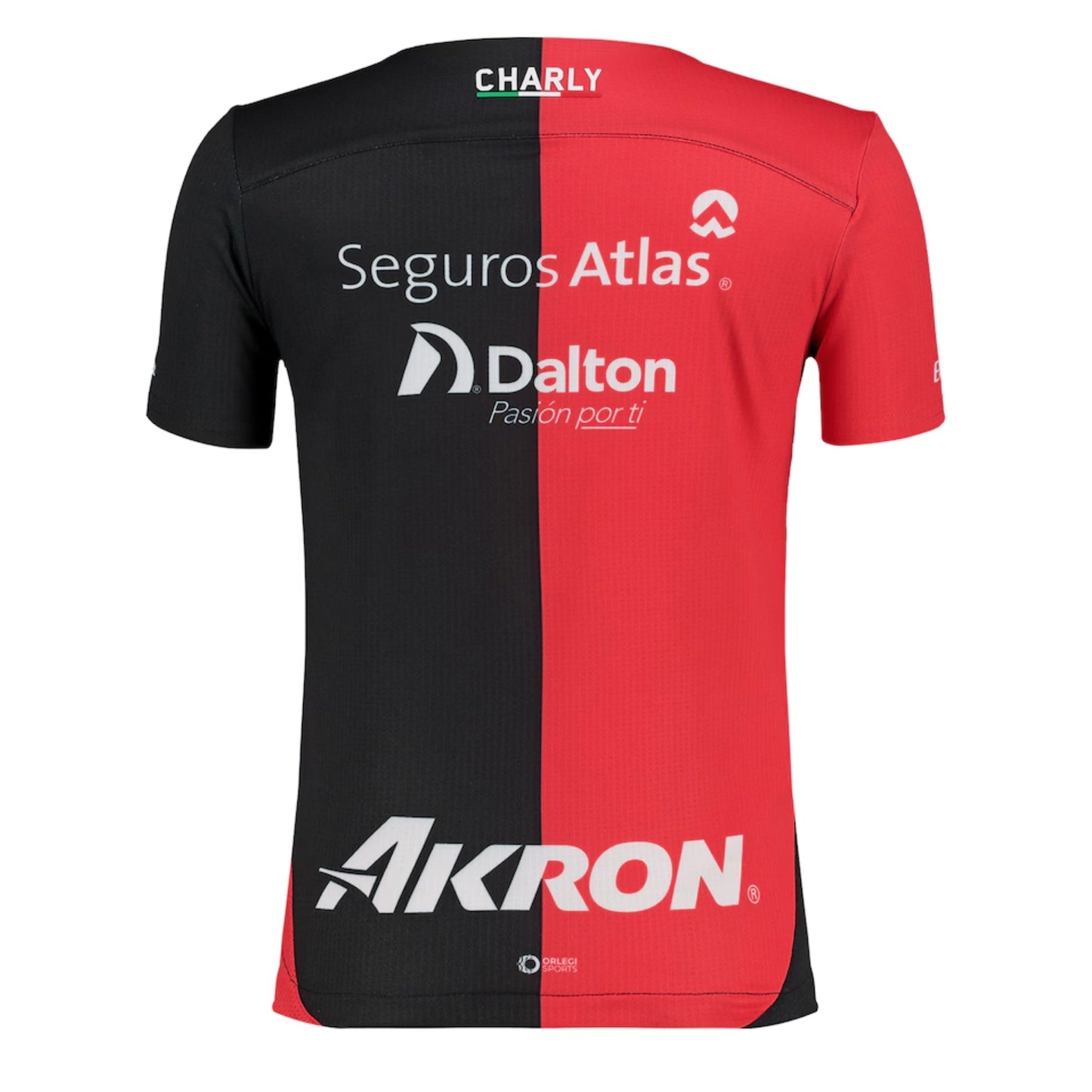 Charly Kids Club Atlas 2024/25 Authentic Home Jersey Red/Black