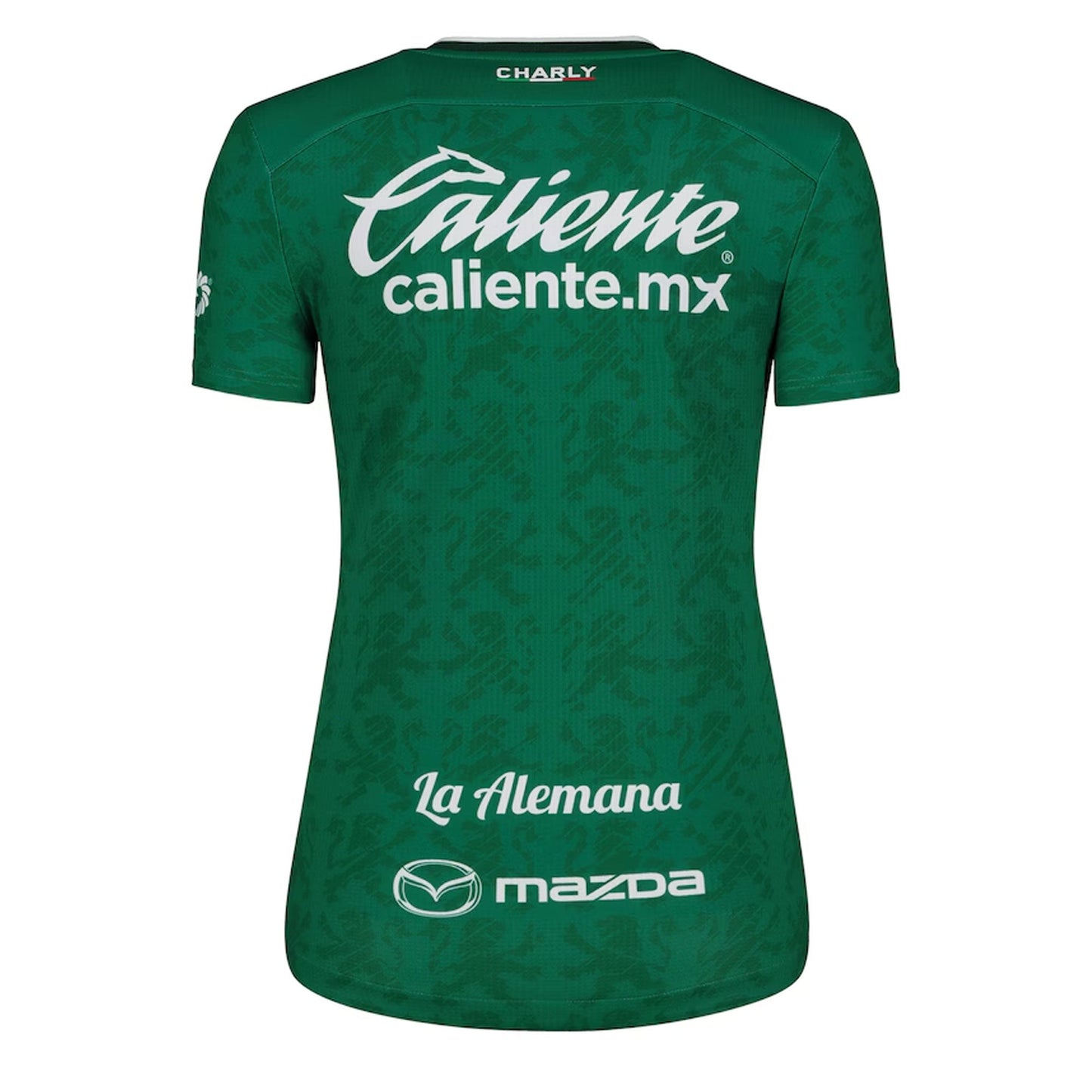 Charly Women's Leon 2024/25 Authentic Home Jersey Green/White