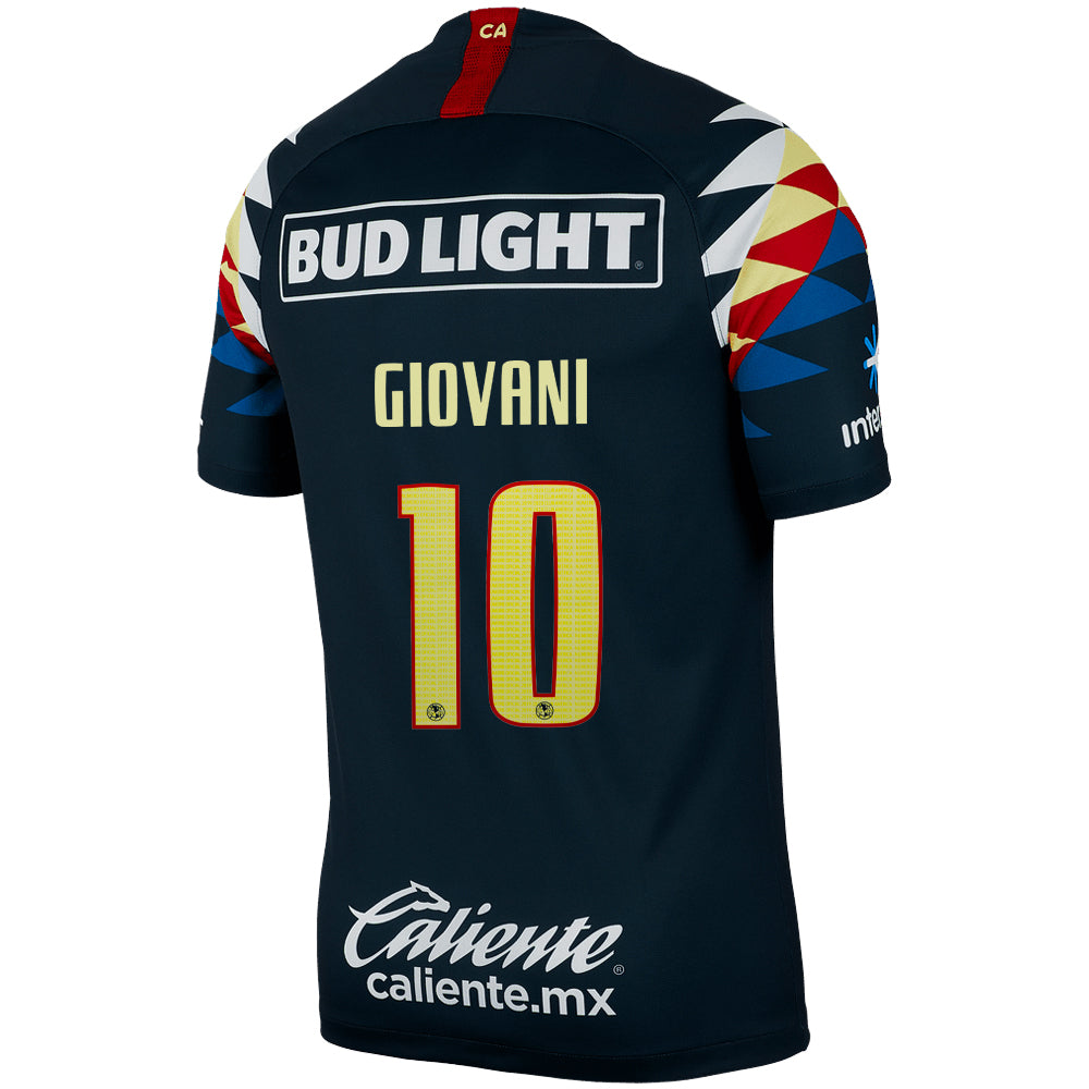 2019/20 Club America Giovani dos Santos #10 Away Official Nameset