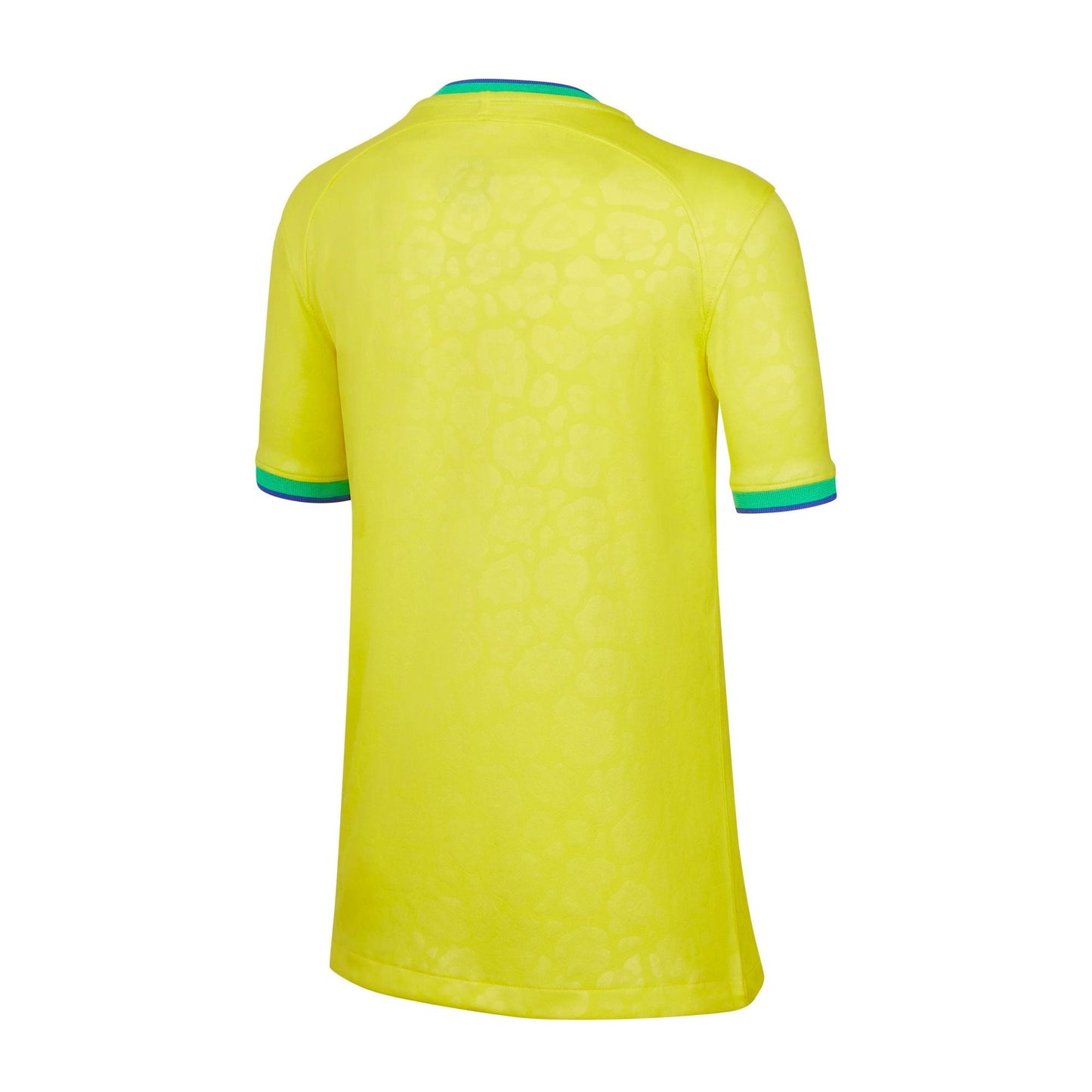 Nike Kids Brazil 2022/23 Home Jersey Dynamic Yellow/Paramount Blue