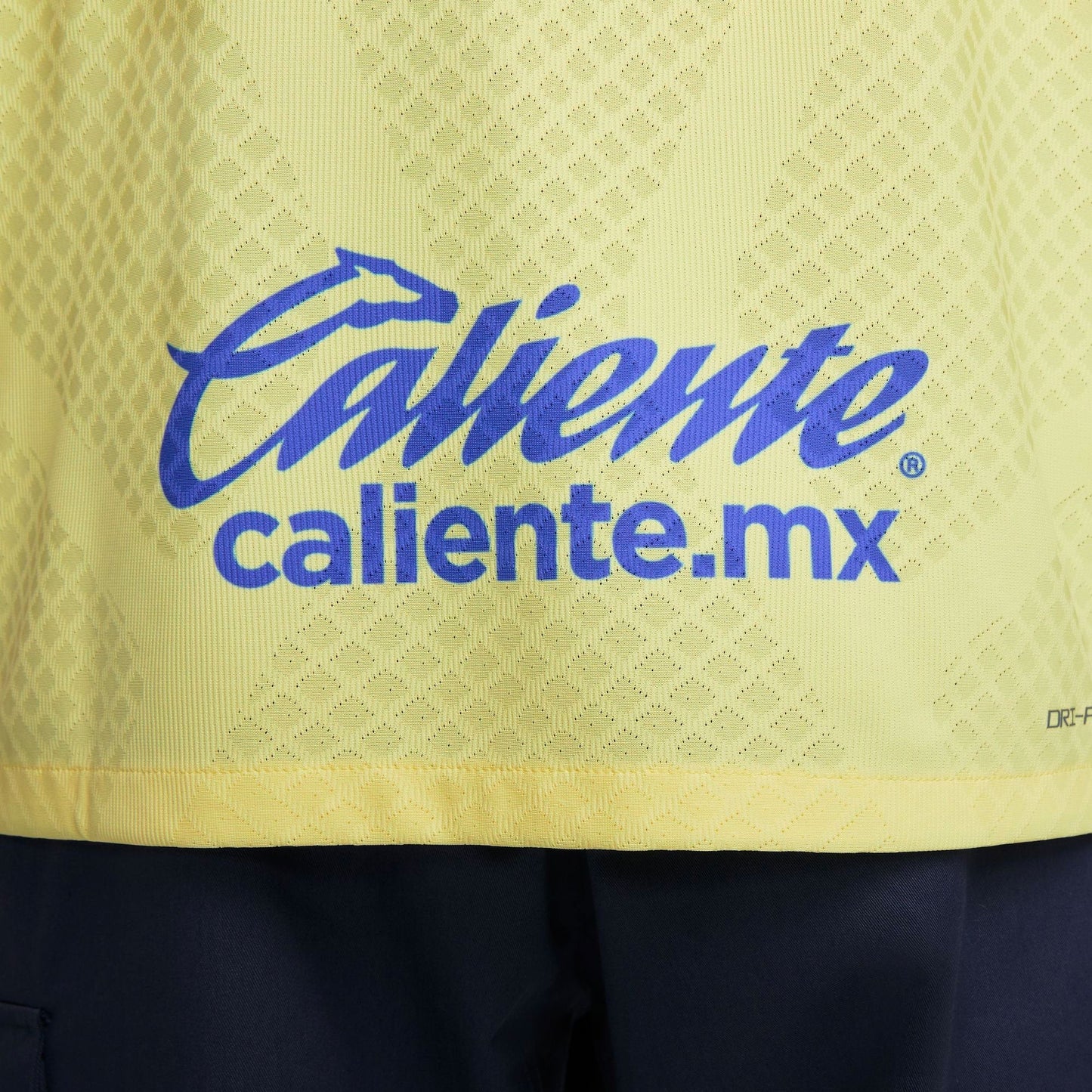 Nike Men's Club America 2022/23 Dri-FIT ADV Home Jersey Lemon Chiffon/Blue