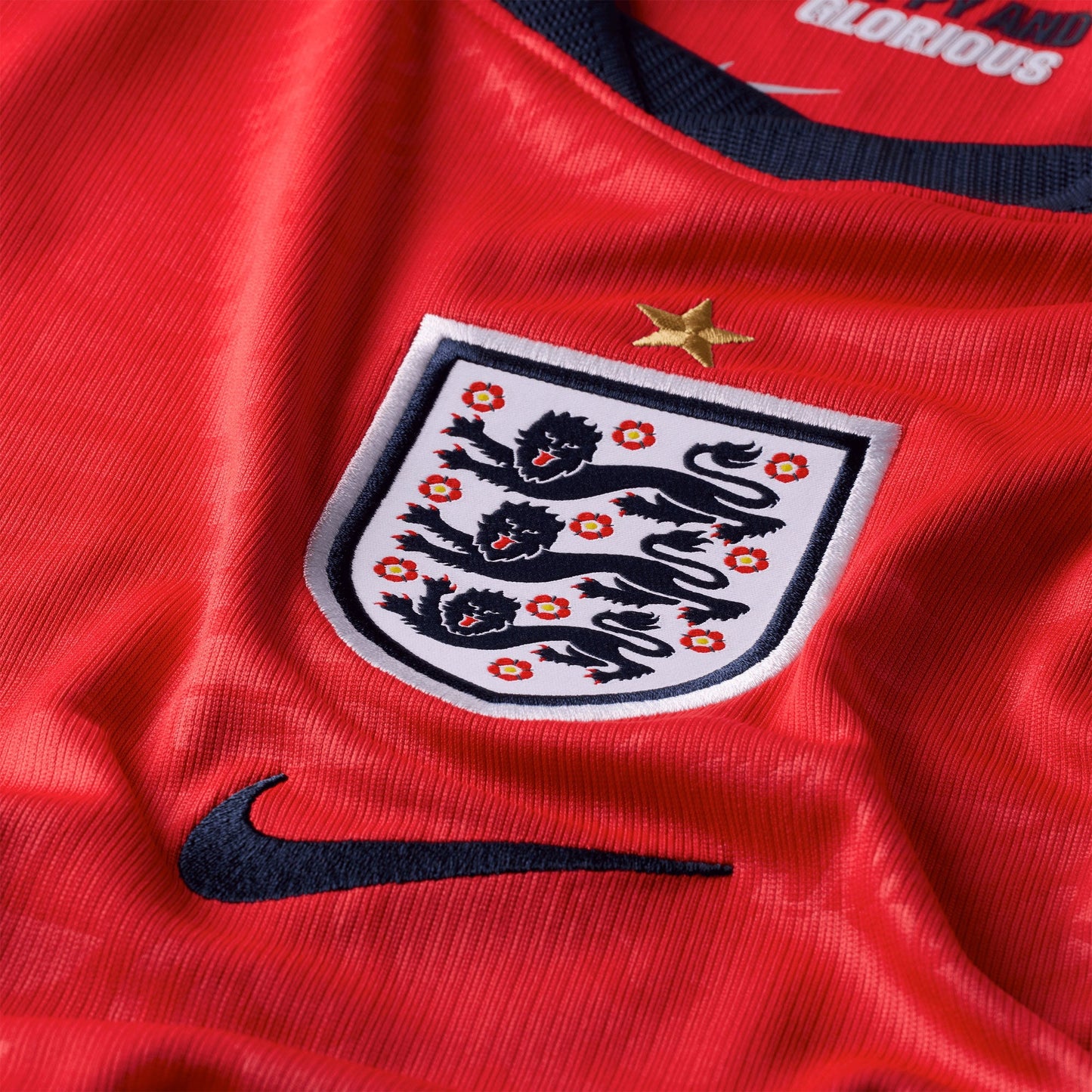 Nike Men's England World Cup 2026 Away Jersey Red