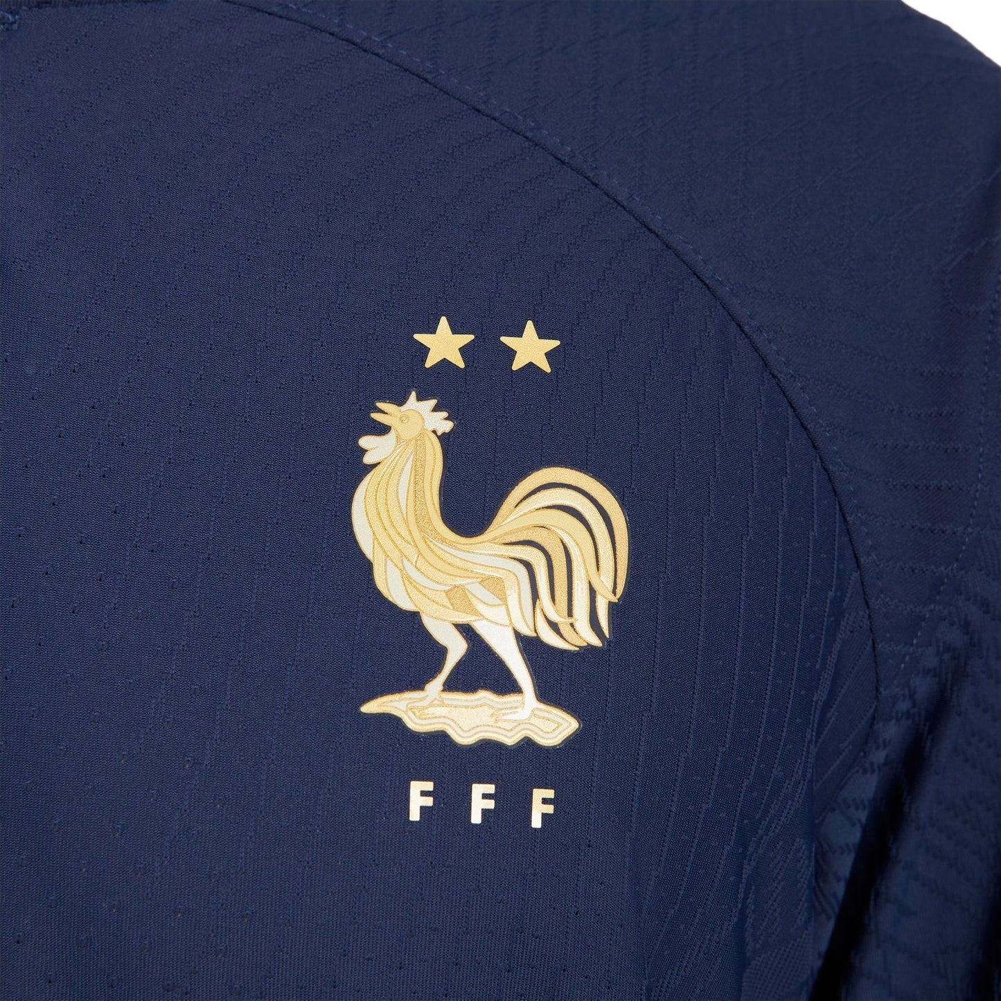 Nike Men's France 2022/23 Dri-FIT ADV Home Jersey Midnight Navy/Metallic Gold