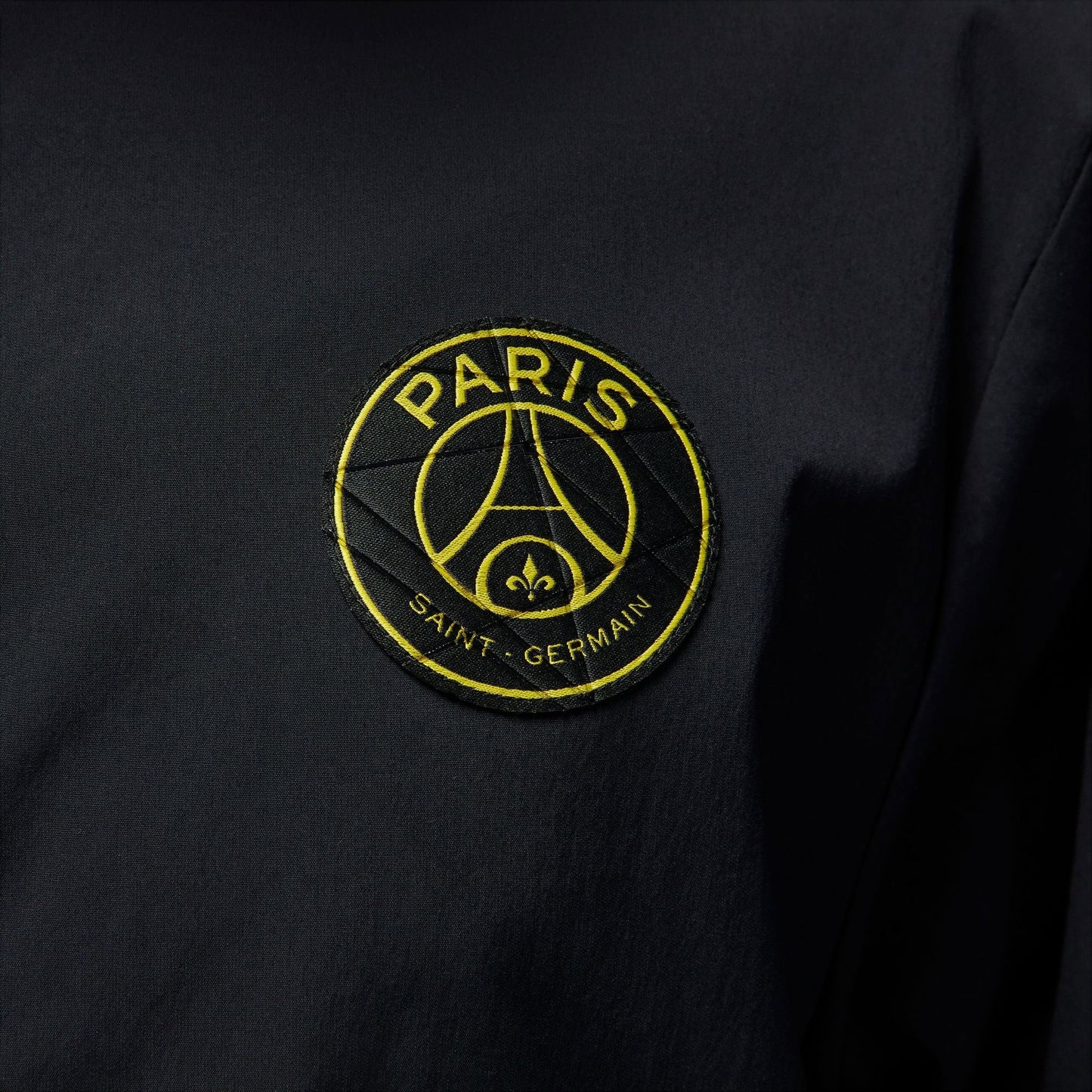 Nike Men's PSG Woven Jacket Black/Yellow
