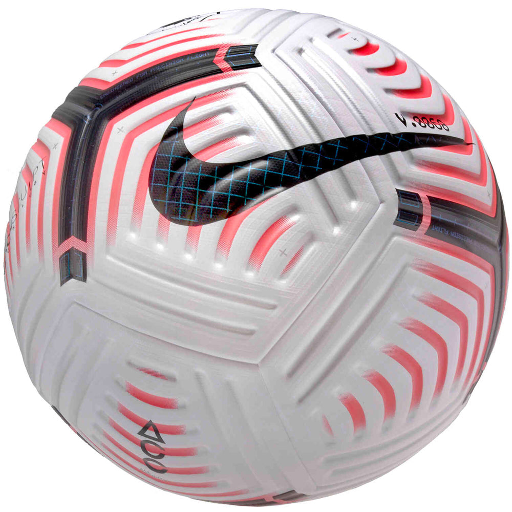 Nike Premier League 2020/21 Flight Official Match Ball White/Laser Crimson/Black