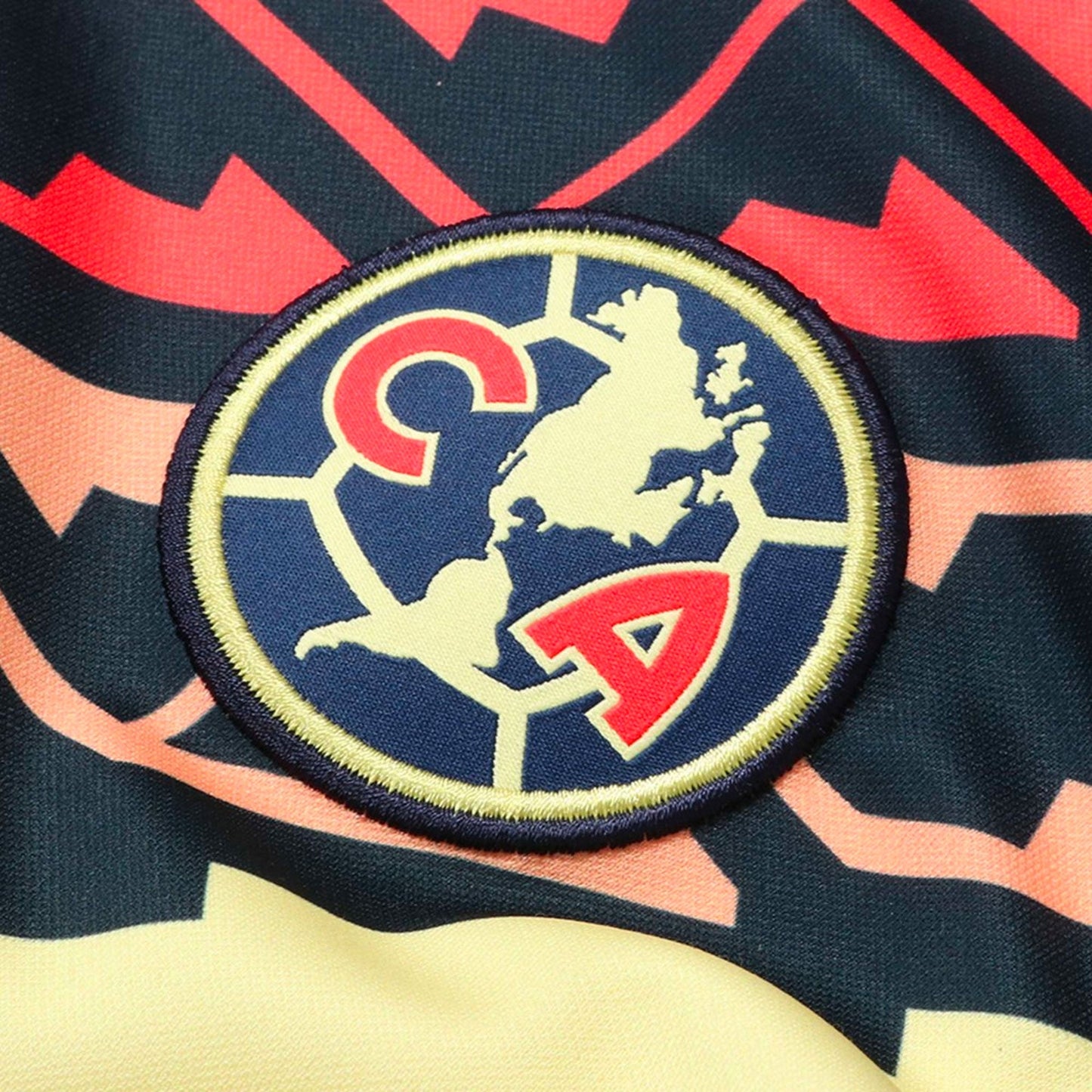Nike Women's Club America 2021/22 Home Jersey Lemon Chiffon/Armory Navy
