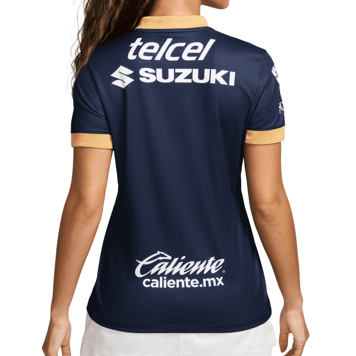 Nike Women's Pumas UNAM 2024/25 Away Jersey Obsidian/Truly Gold/White