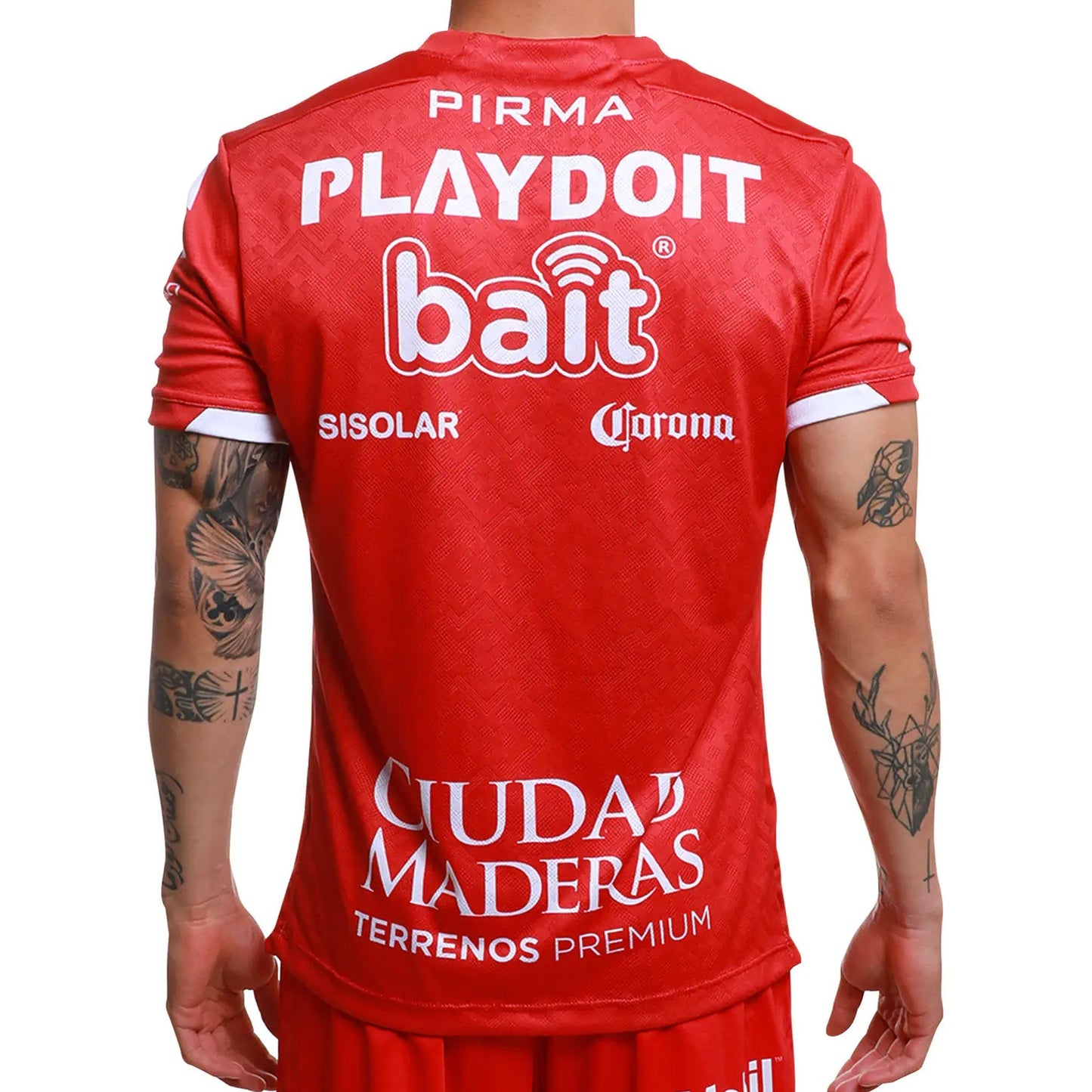 Pirma Men's Necaxa 2025/26 Away Jersey Red/White