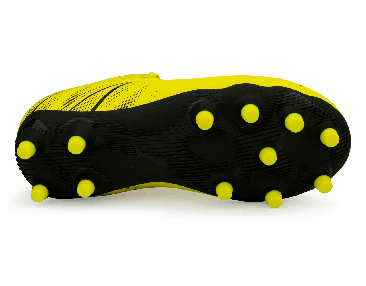 PUMA Kids Attacanto FG/AG Yellow/Black