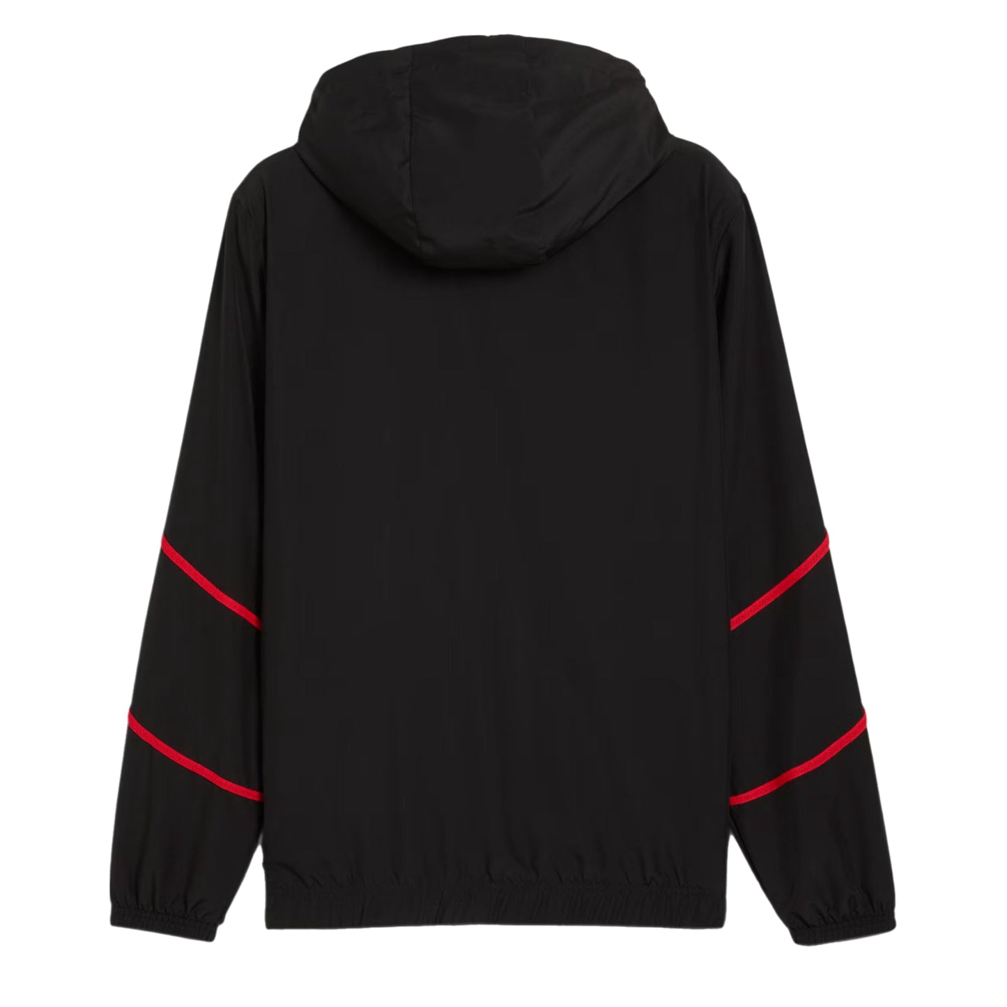 PUMA Men's AC Milan 2024/25 Prematch Woven Jacket Black/Red