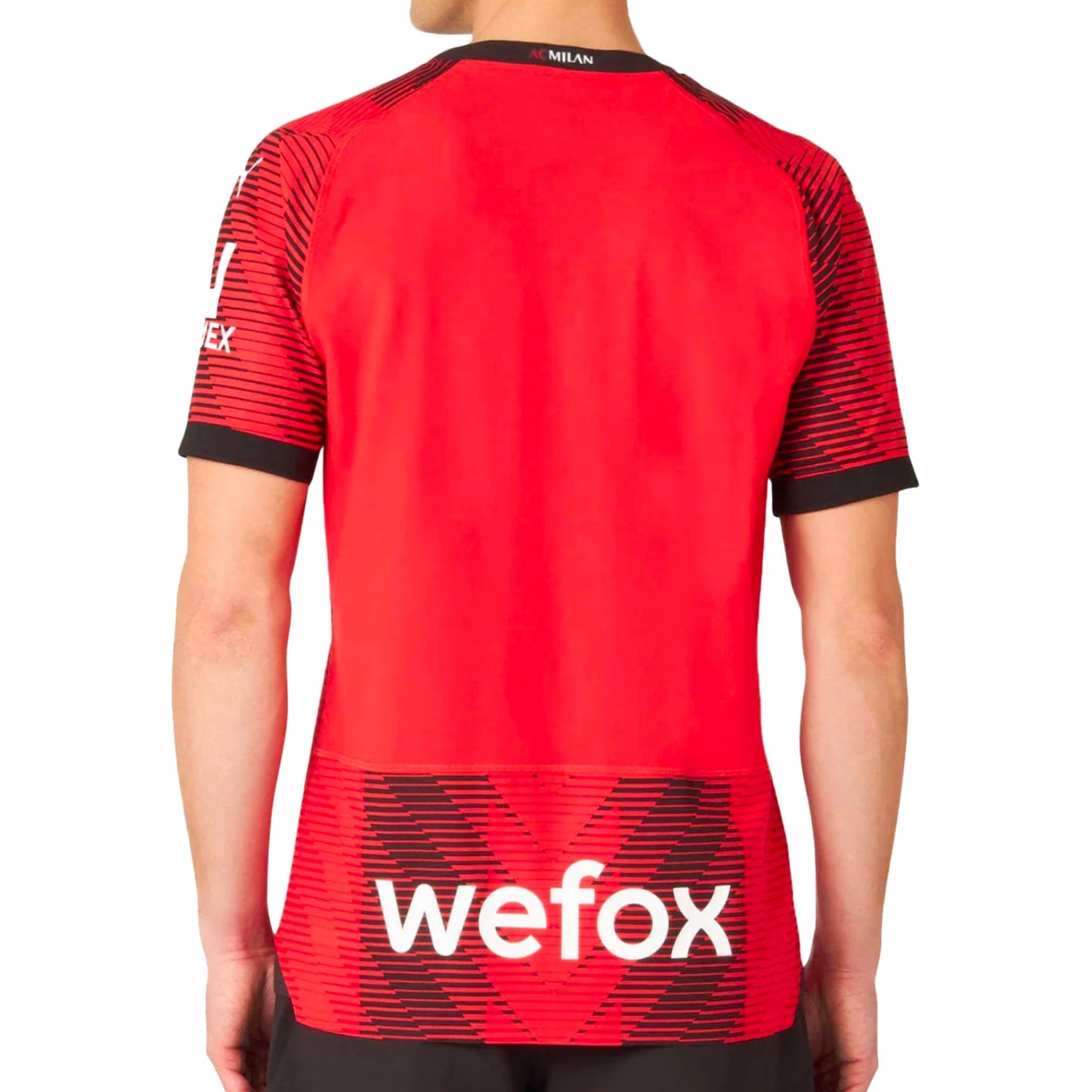 PUMA Men's AC Milan 2023/24 Home Jersey Red/Black