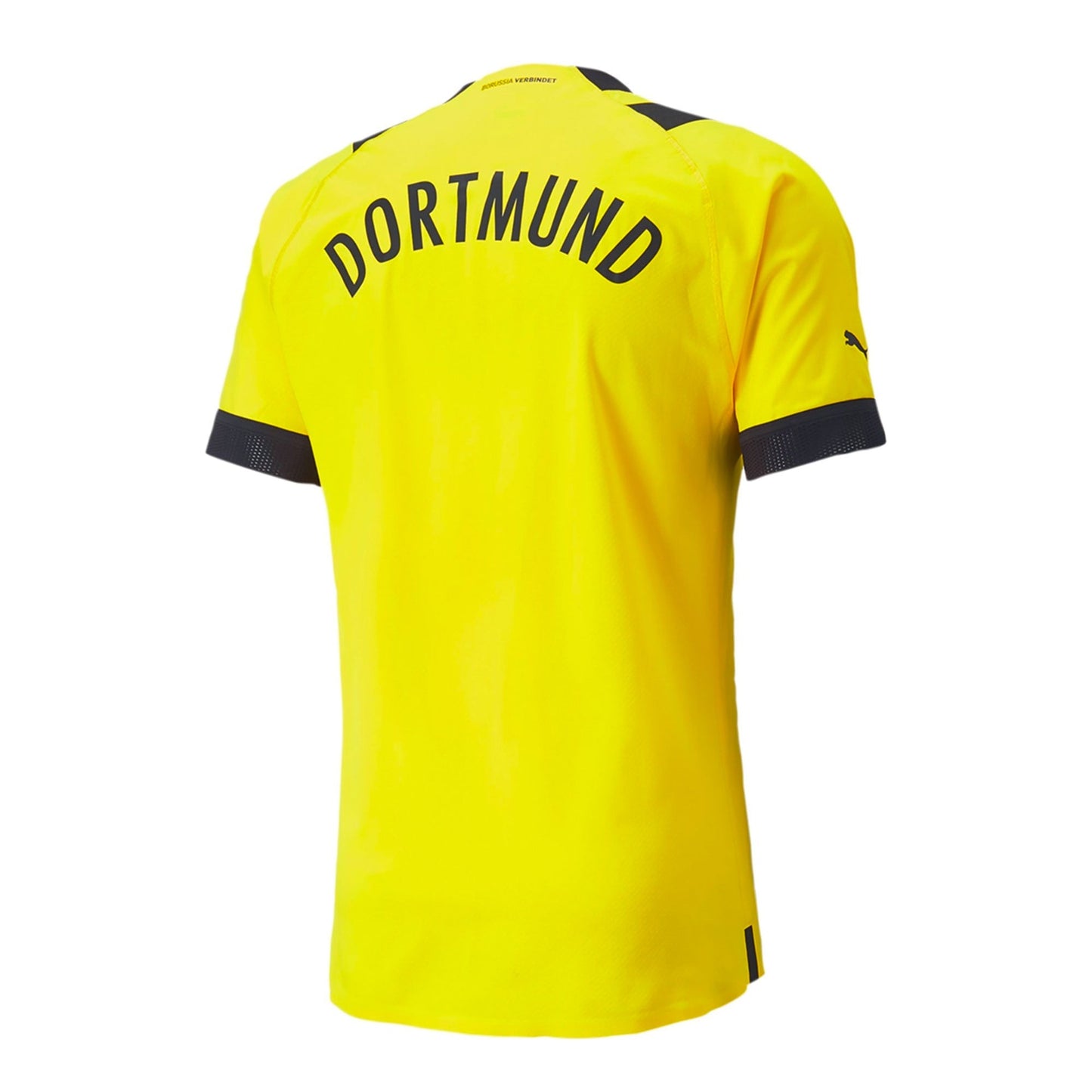 PUMA Men's Borussia Dortmund 2022/23 Authentic Home Jersey Cyber Yellow/Black