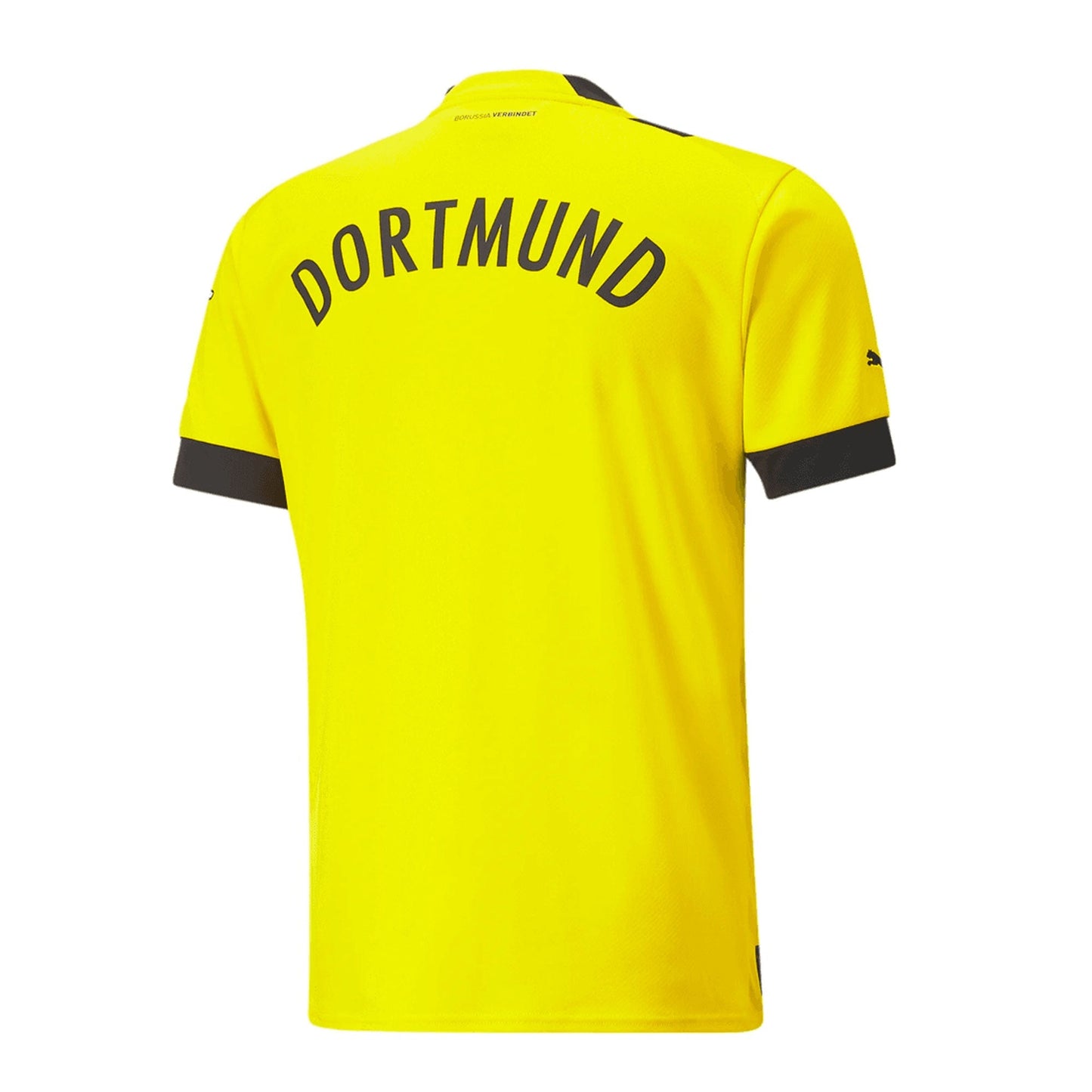 PUMA Men's Borussia Dortmund 2022/23 Home Jersey Cyber Yellow/Black
