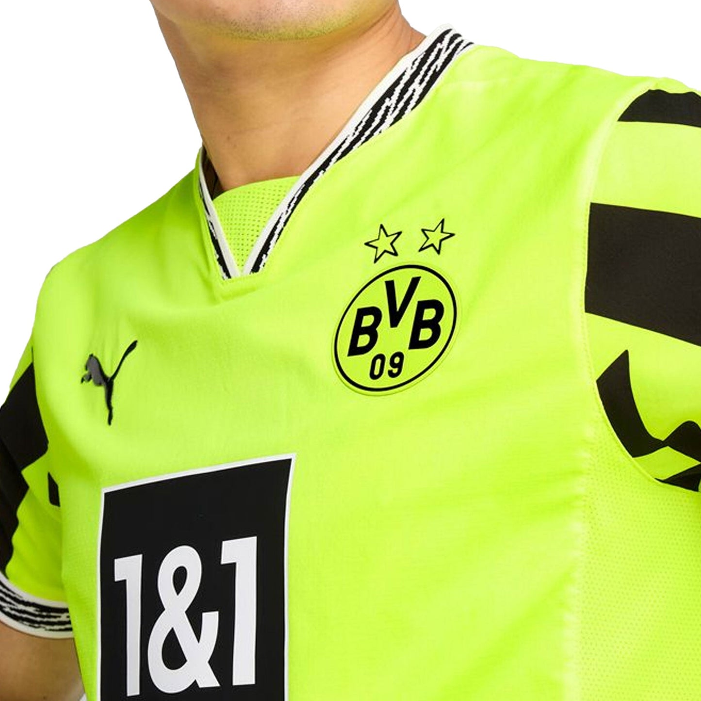 PUMA Men's Borussia Dortmund 2025/26 Authentic Anniversary Jersey Yellow Alert/Black