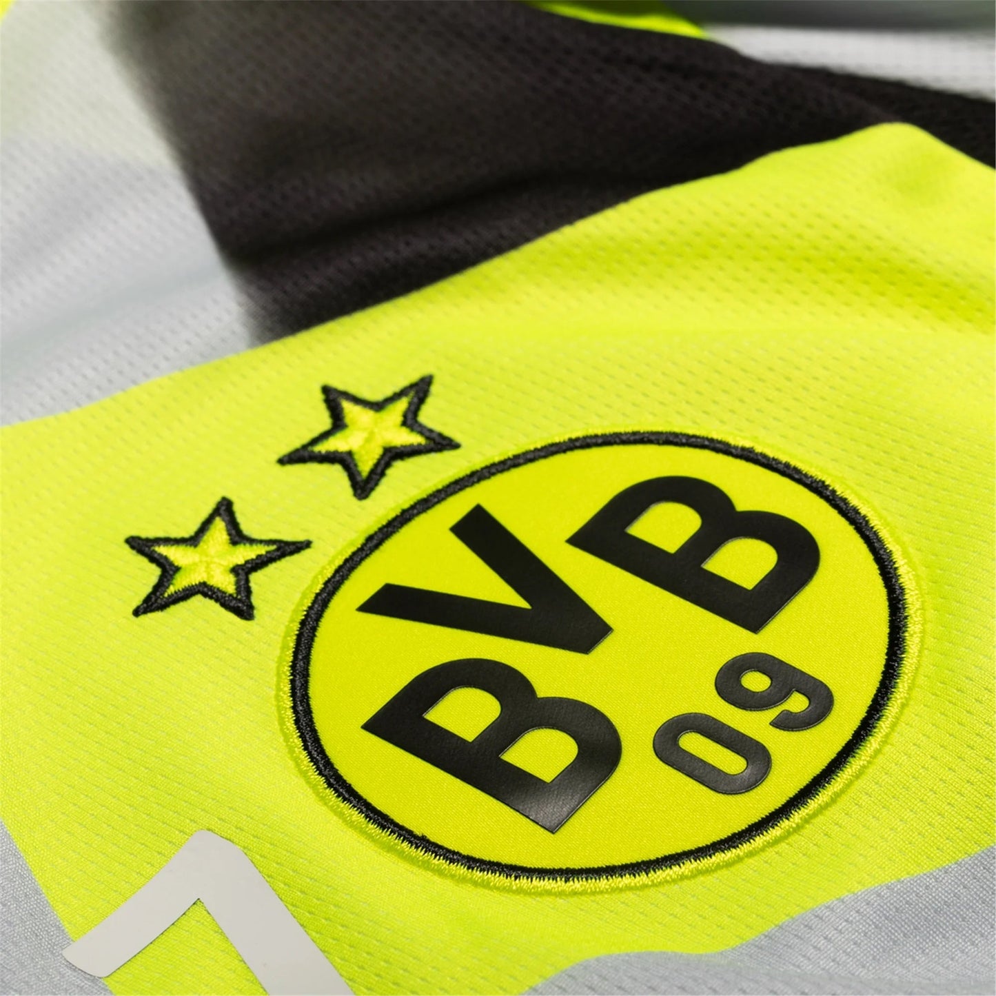 PUMA Men's Borussia Dortmund 2025/26 Away Jersey Silver Mist/Yellow Alert