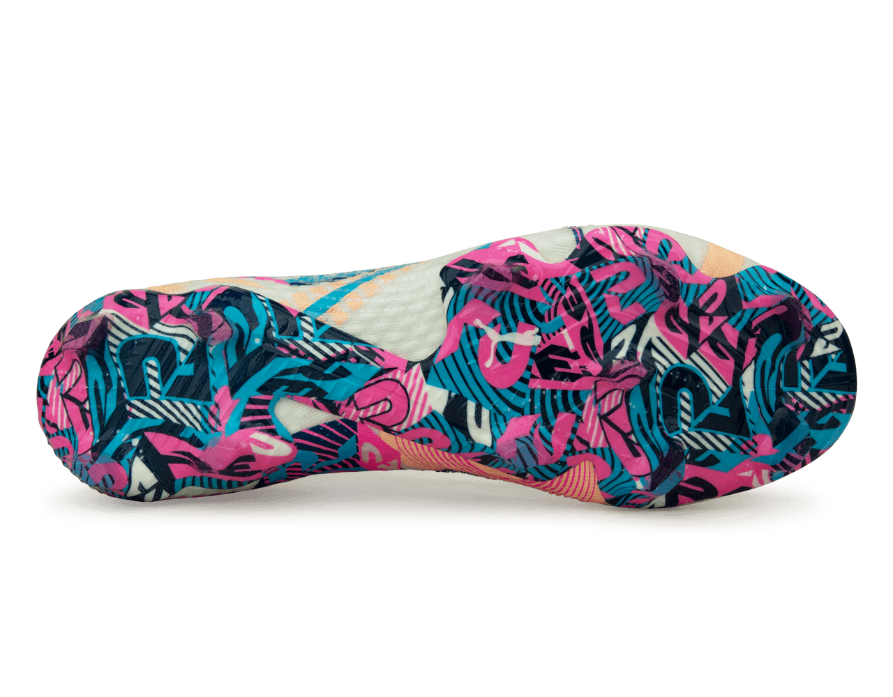 PUMA Men's Future 7 Ultimate Volume Up FG/AG White/Luminous Blue