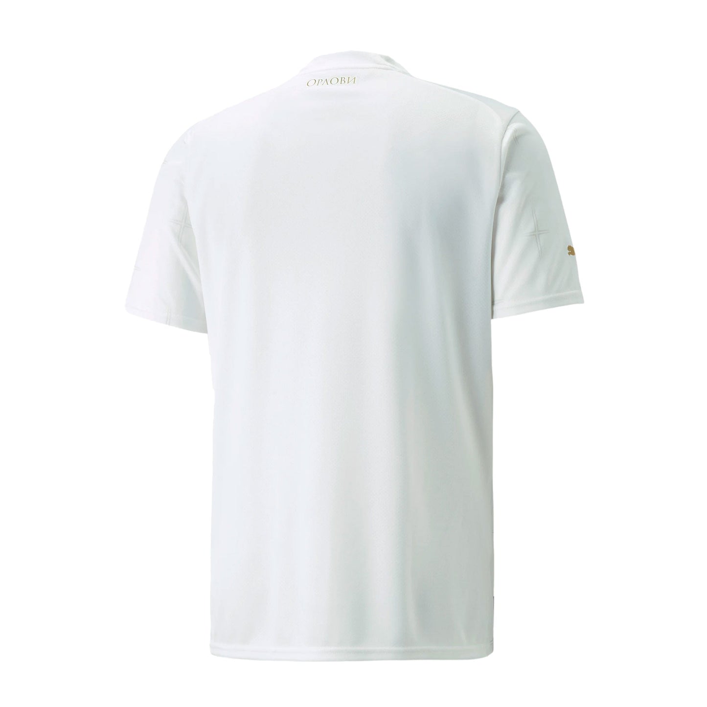 PUMA Men's Serbia 2022/23 Away Jersey White/Victory Gold