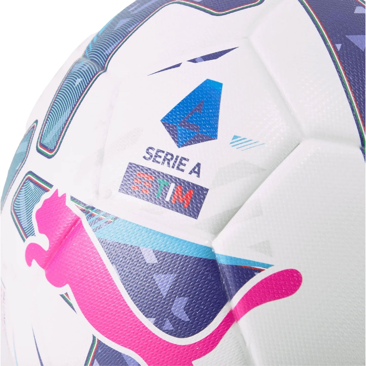 PUMA Orbita Serie A FIFA Quality Training Ball Puma White/Sunset Glow