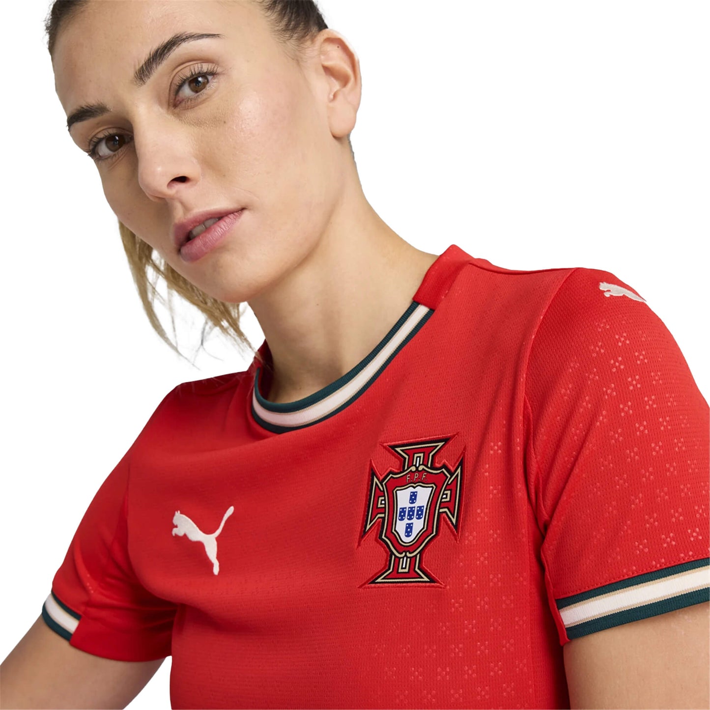 PUMA Women's Portugal 2025/26 Home Jersey Red