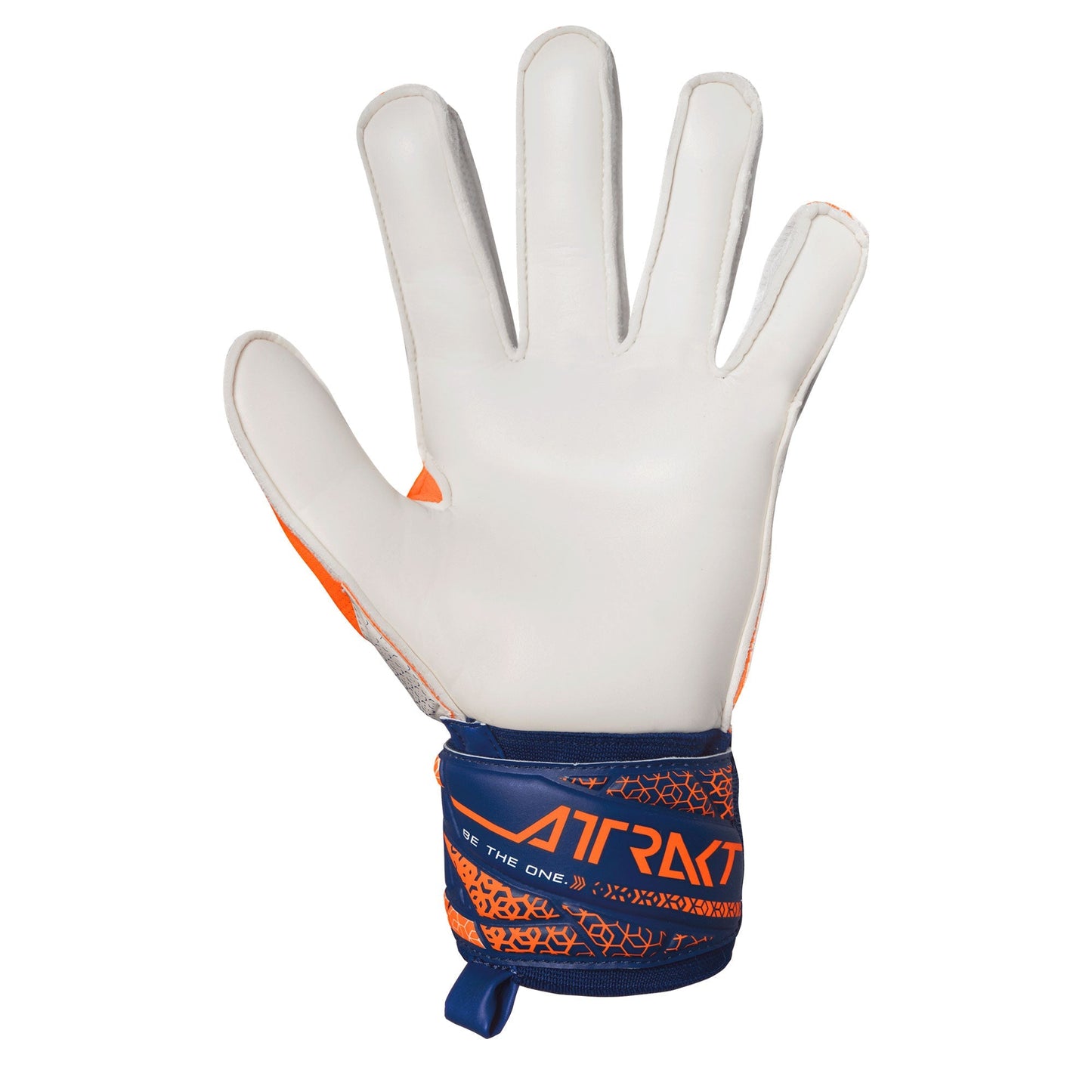 Reusch Attrakt Solid Goalkeeper Gloves Shocking Orange/Energize Blue