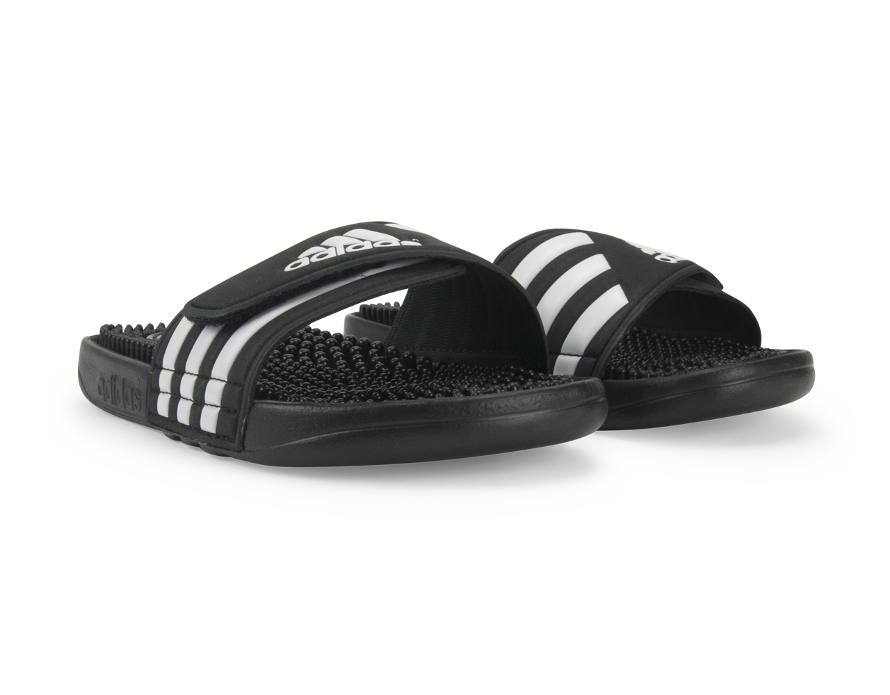 adidas Kids Adissage Sandals Black/Running White/Black