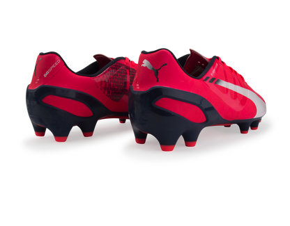 PUMA Men's evoSPEED1.3 FG Bright Plasma/White/Peacoat