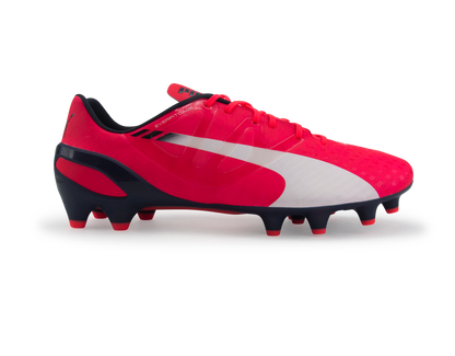 PUMA Men's evoSPEED1.3 FG Bright Plasma/White/Peacoat
