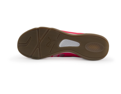 PUMA Men's 4.3 Indoor Soccer Shoes Bright Plasma/White/Peacoat