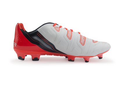 PUMA Men's evoPOWER 1.2 FG White/Total Eclipse/Lava Blast