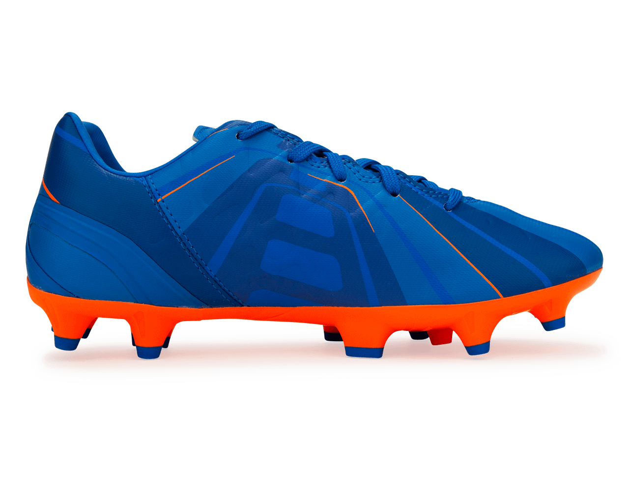 PUMA Kids evoSPEED 4 H2H FG Orange Clown Fish/Electric Blue Lemonade