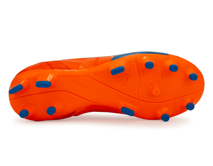 PUMA Kids evoSPEED 4 H2H FG Orange Clown Fish/Electric Blue Lemonade