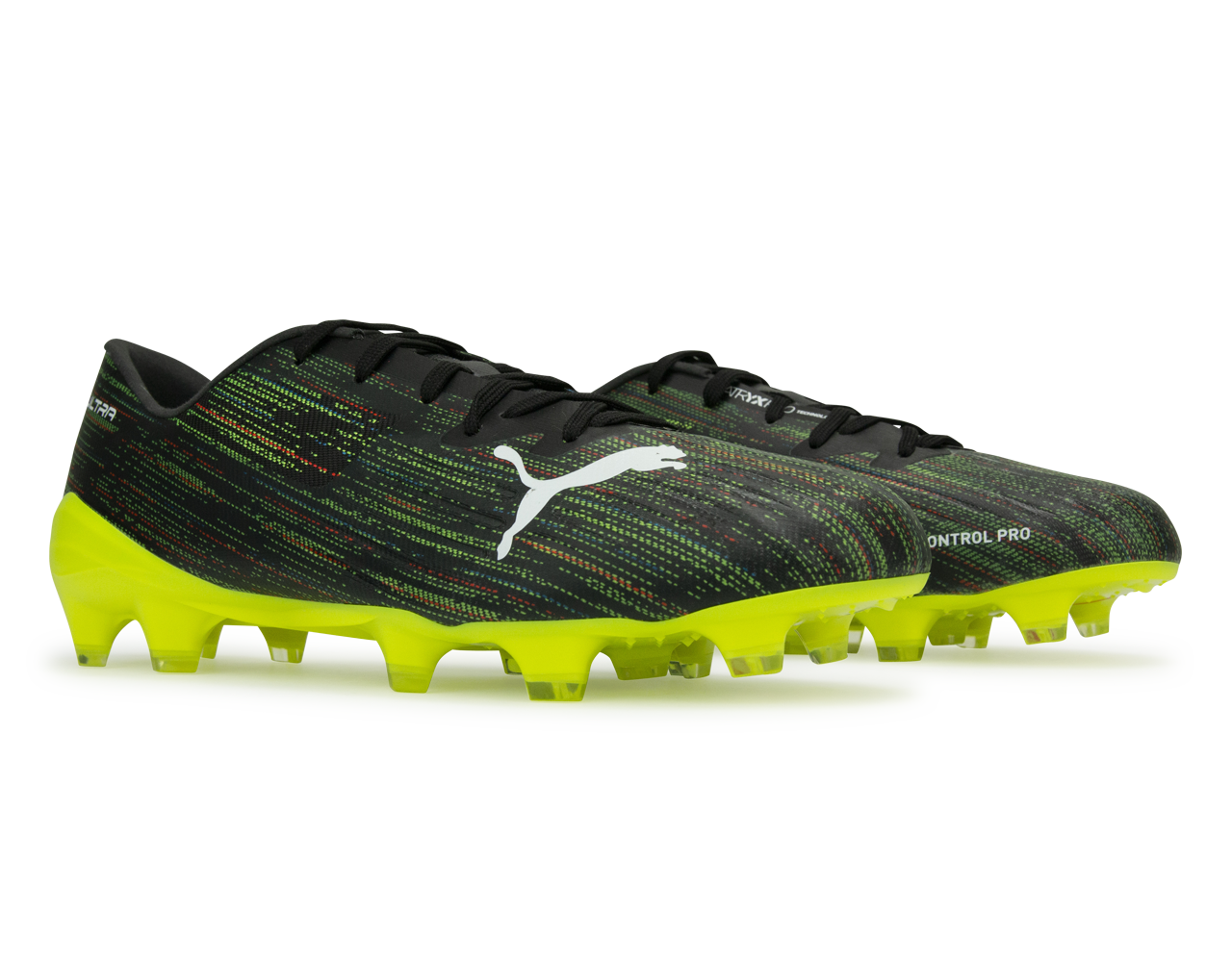 PUMA Men's Ultra 2.2 FG/AG Yellow/White