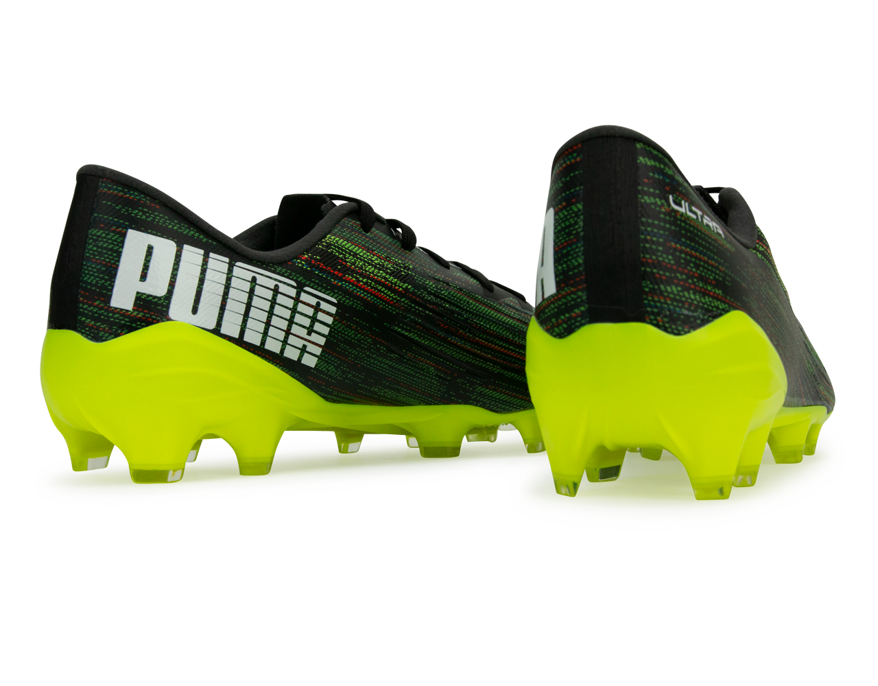 PUMA Men's Ultra 2.2 FG/AG Yellow/White