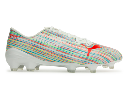 PUMA Men's Ultra 2.2 FG/AG White/Red