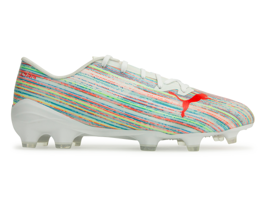 PUMA Men's Ultra 2.2 FG/AG White/Red