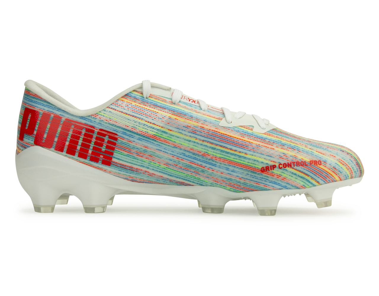 PUMA Men's Ultra 2.2 FG/AG White/Red