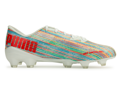 PUMA Men's Ultra 2.2 FG/AG White/Red