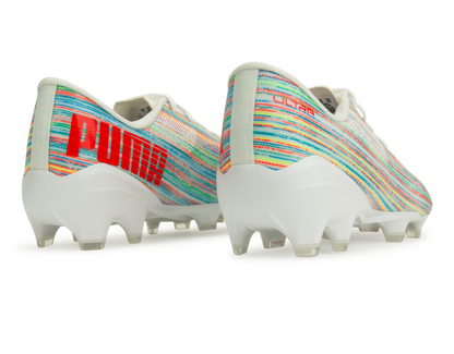 PUMA Men's Ultra 2.2 FG/AG White/Red