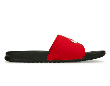 Nike Men's Benassi JDI Sandal Black/Red