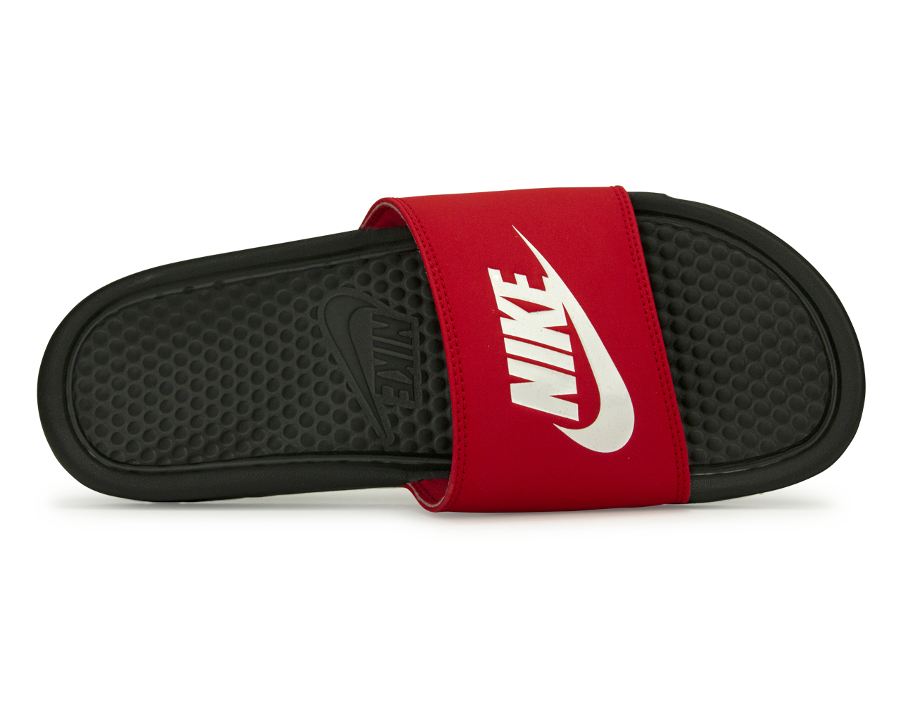 Nike Men's Benassi JDI Sandal Black/Red