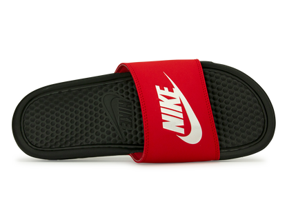 Nike Men's Benassi JDI Sandal Black/Red