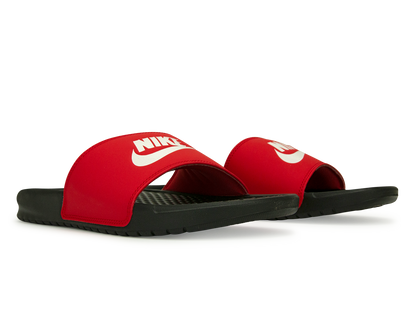 Nike Men's Benassi JDI Sandal Black/Red