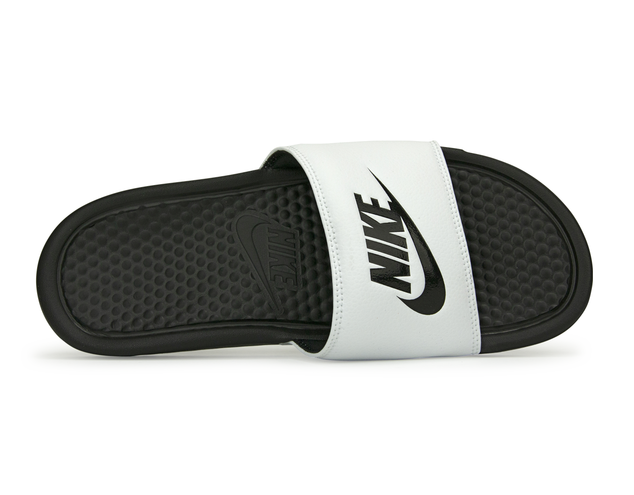 Nike Men's Benassi JDI Sandal White/Black