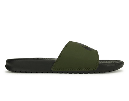 Nike Men's Benassi JDI Sandal Cargo Khaki/Black