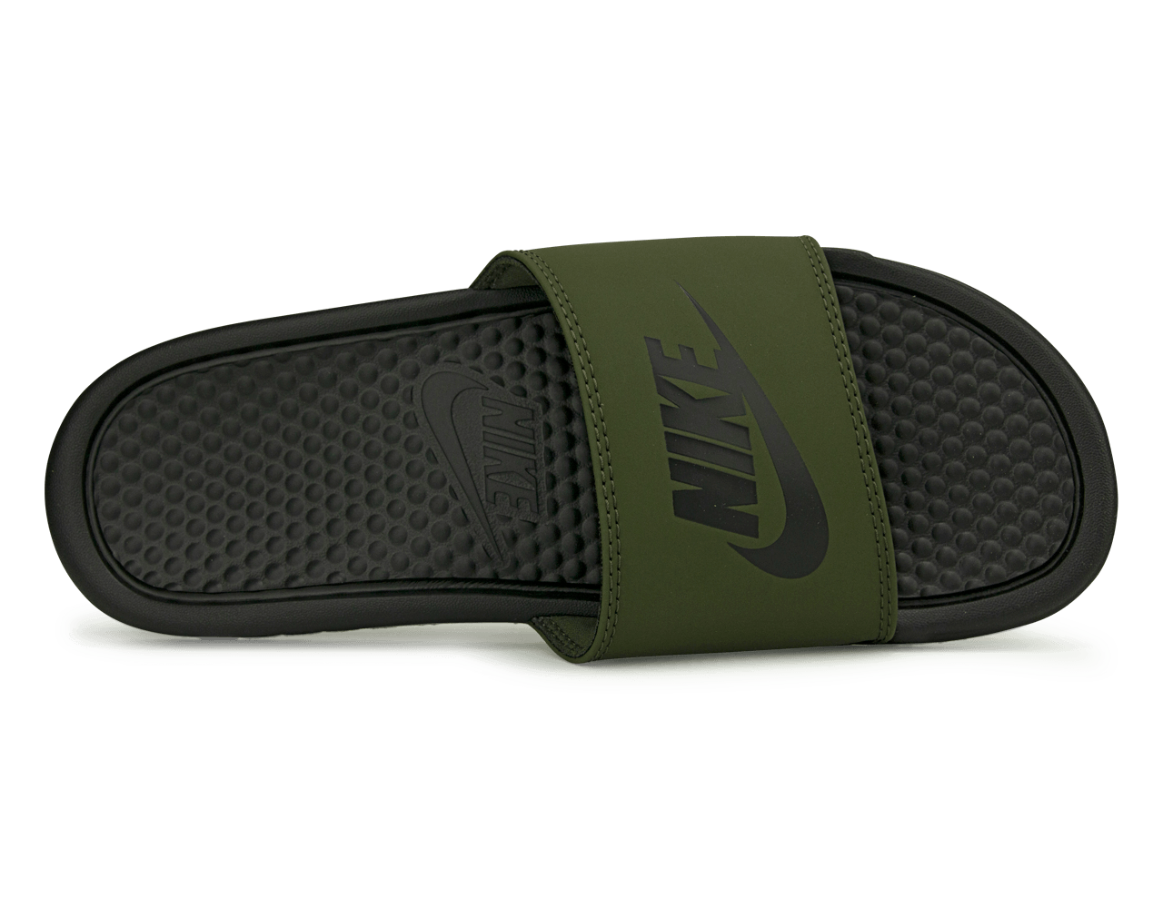 Nike Men's Benassi JDI Sandal Cargo Khaki/Black