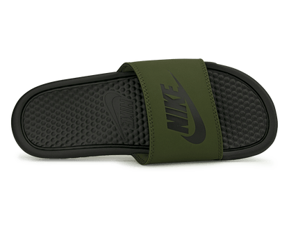 Nike Men's Benassi JDI Sandal Cargo Khaki/Black