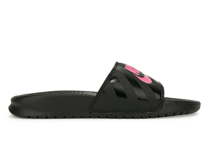 Nike Women's Benassi JDI Sandal Black/Pink