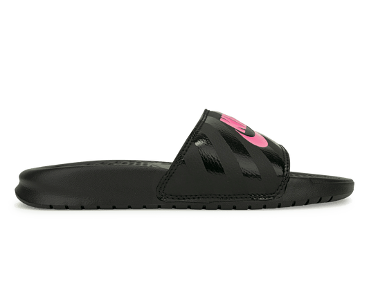 Nike Women's Benassi JDI Sandal Black/Pink