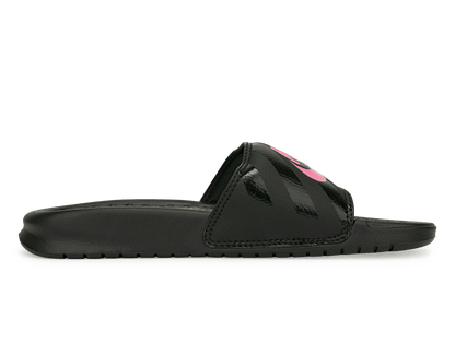 Nike Women's Benassi JDI Sandal Black/Pink